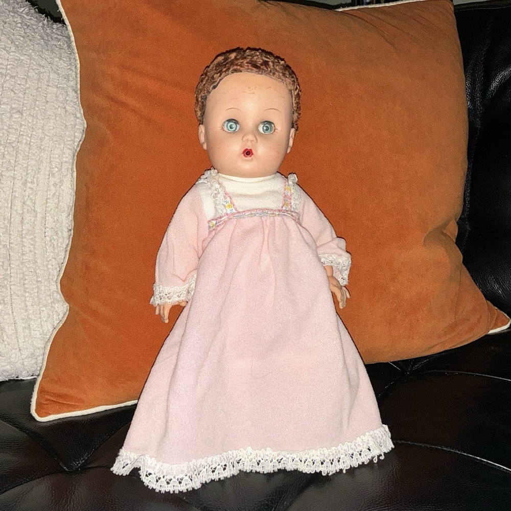 Vintage Ideal Betsy Wetsy doll Caracul Hair - 1950's  50s Vintage Tiny Tears